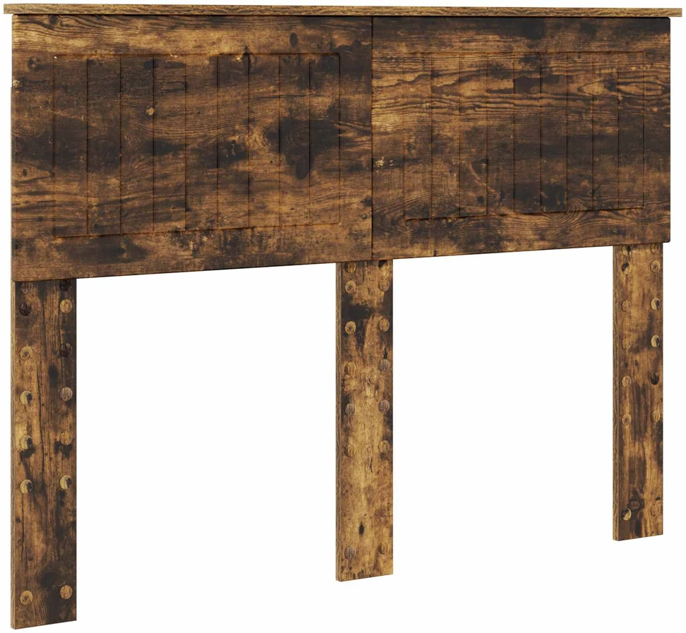 Lova Lovos rėmas Rūkyta ąžuolas 135 x 190 cm Kietos pušies mediena