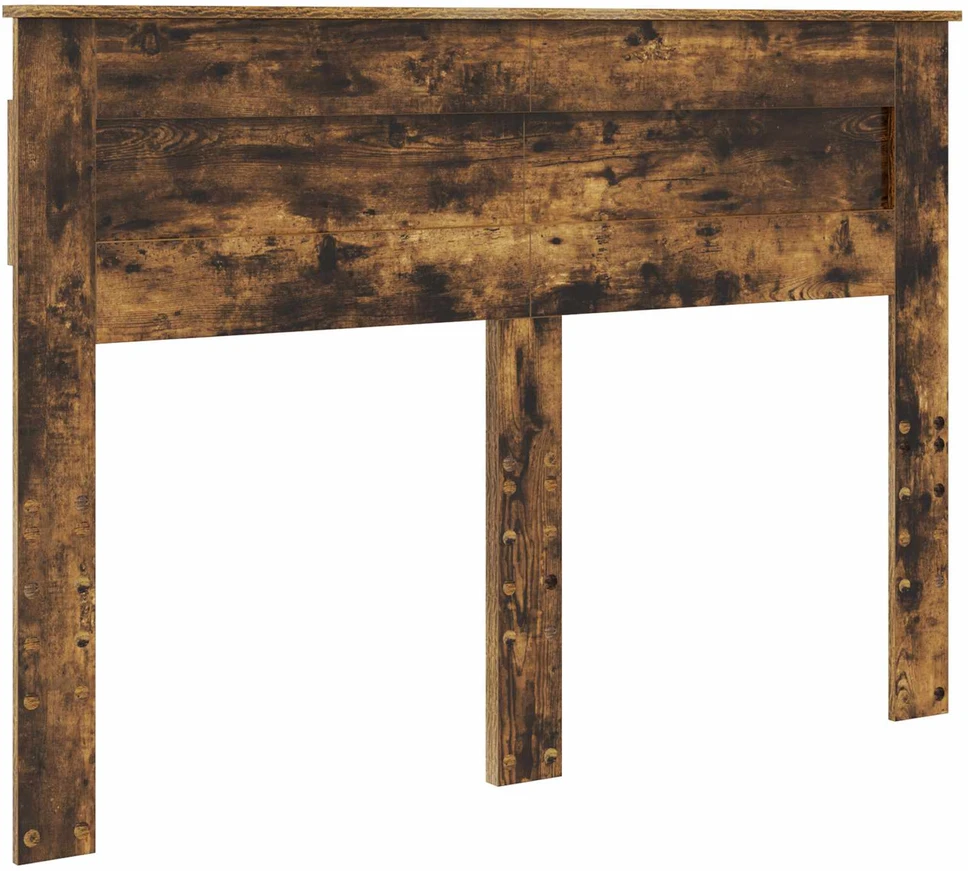 Lovos rėmas Rūkyta ąžuolas 140 x 190 cm Kietos pušies mediena