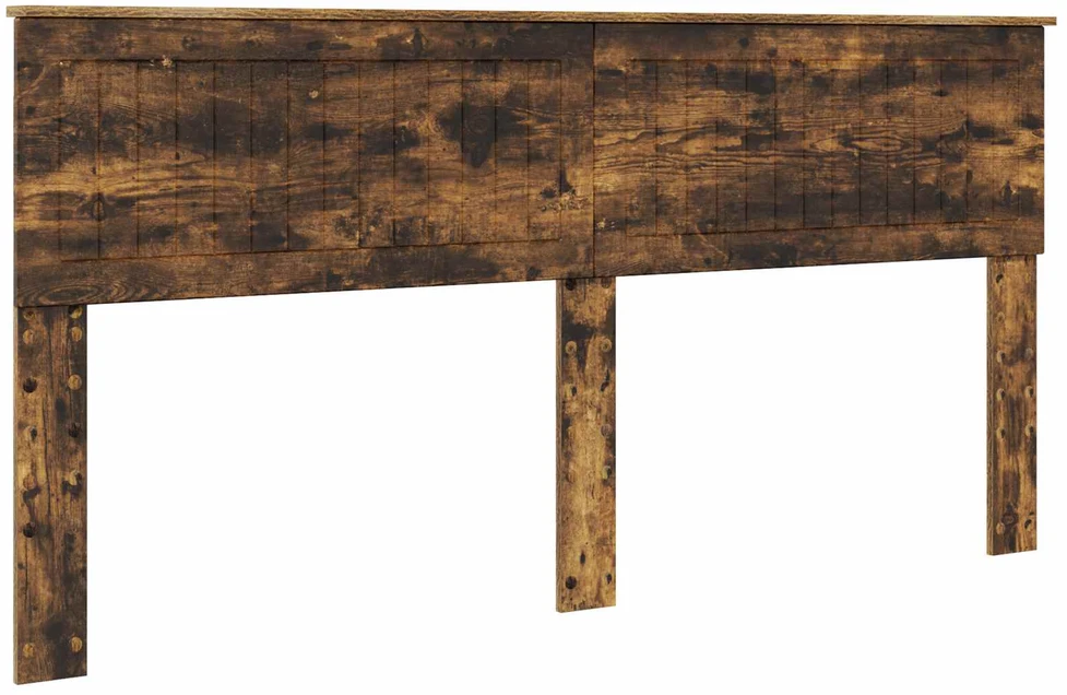Lovos rėmas Rūkyta ąžuolas 180 x 200 cm Kietos pušies mediena