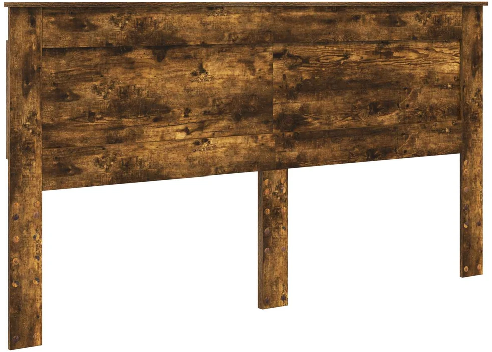 Lovos rėmas Rūkyta ąžuolas 200 x 200 cm Kietos pušies mediena