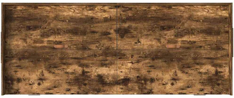 Lova Lovos rėmas Rūkyta ąžuolas 80 x 200 cm Apdirbta mediena
