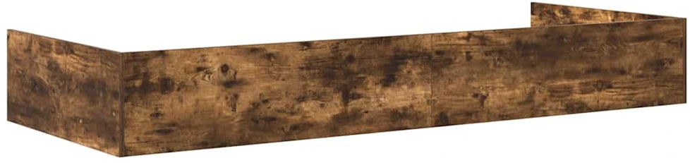 Lova Lovos rėmas Rūkyta ąžuolas 80 x 200 cm Apdirbta mediena