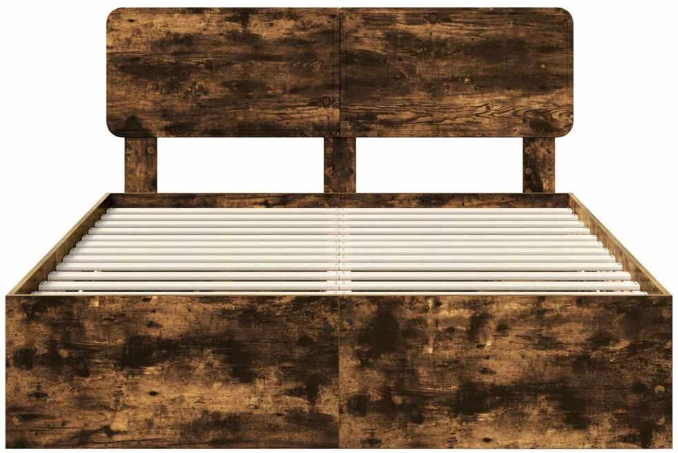 Lovos rėmas Rūkytas Ąžuolas 140 x 200 cm Dirbtinė mediena