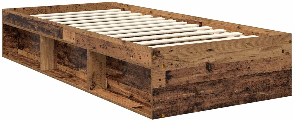 Lova Lovos rėmas Senas medis 90 x 200 cm Apdirbta mediena
