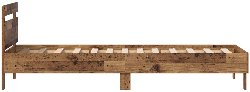 Lova Lovos rėmas Senas medis 98.5 x 200 cm Apdirbta mediena