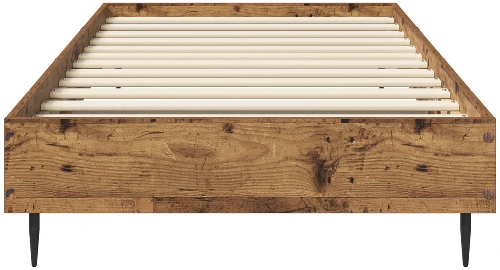 Lova Lovos rėmas Sendintos medienos 80 x 200 cm Apdirbta mediena