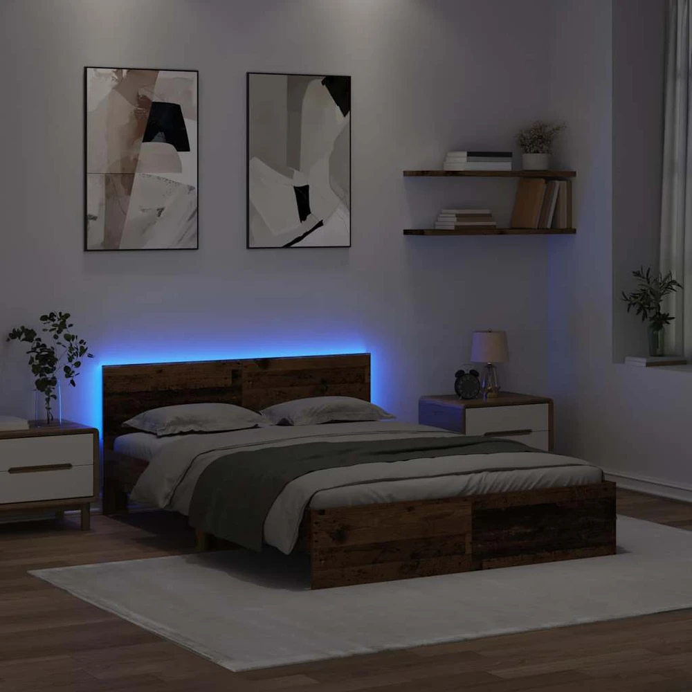 Lovos rėmas Senovinis medis 140 x 200 cm Apdirbta mediena