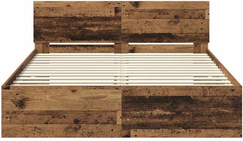 Lovos rėmas Senovinis medis 160 x 200 cm Apdirbta mediena