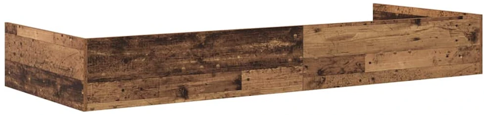 Lova Lovos rėmas Senovinis medis 80 x 200 cm Apdirbta mediena