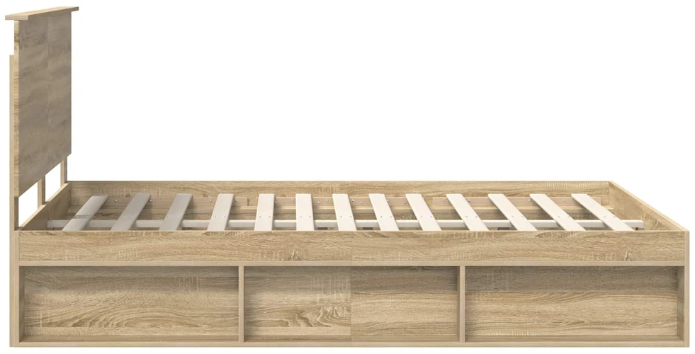 Lovos rėmas Sonoma 140 x 190 cm Kietos pušies mediena
