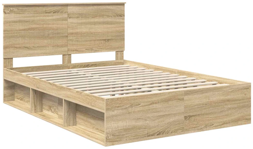 Lovos rėmas Sonoma 140 x 190 cm Kietos pušies mediena