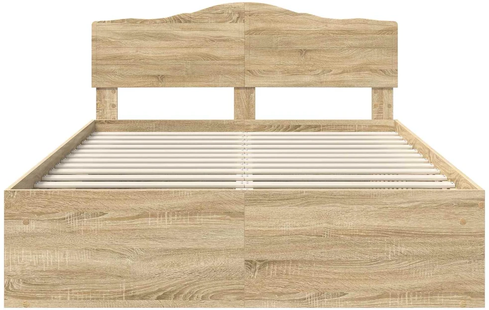 Lovos rėmas Sonoma 140 x 190 cm Kietos pušies mediena