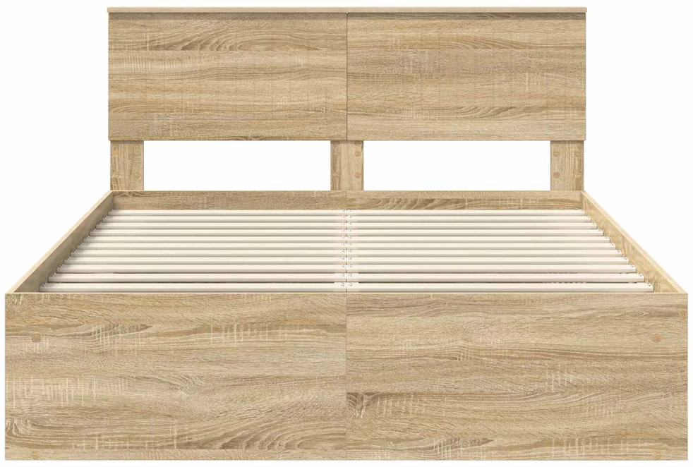 Lovos rėmas Sonoma 140 x 190 cm Kietos pušies mediena