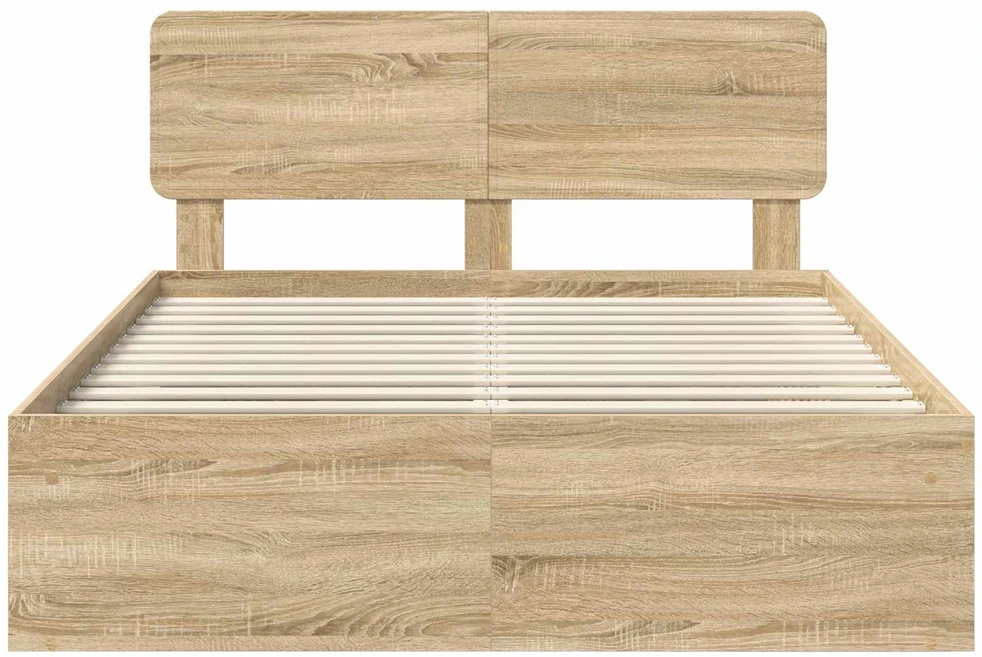 Lovos rėmas Sonoma 140 x 190 cm Kietos pušies mediena
