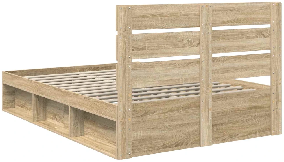 Lovos rėmas Sonoma 140 x 190 cm Kietos pušies mediena