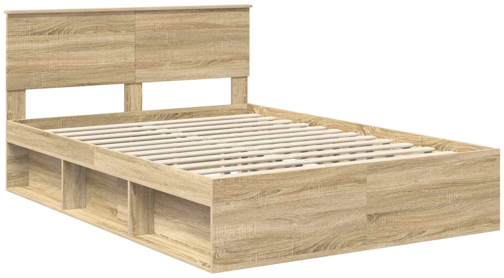Lovos rėmas Sonoma 140 x 190 cm Kietos pušies mediena