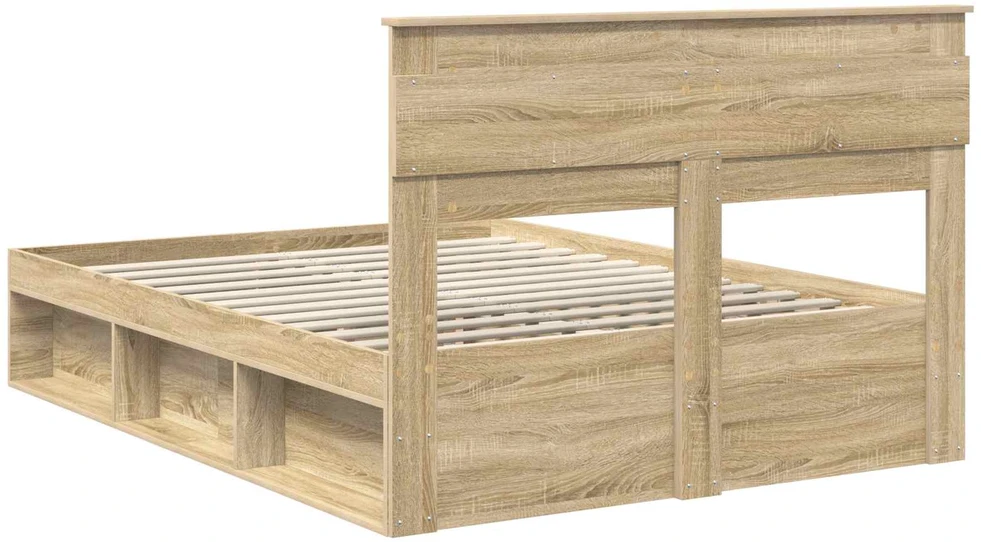 Lovos rėmas Sonoma 140 x 190 cm Kietos pušies mediena