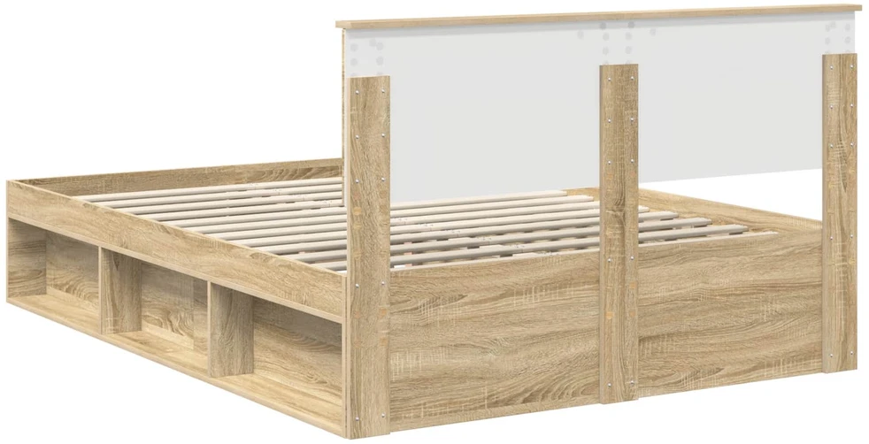 Lovos rėmas Sonoma 140 x 190 cm Kietos pušies mediena