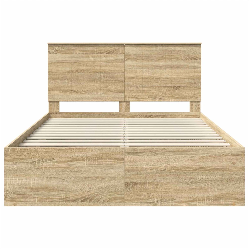 Lovos rėmas Sonoma 140 x 190 cm Kietos pušies mediena
