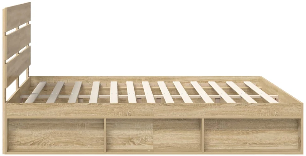Lovos rėmas Sonoma 200 x 200 cm Kietos pušies mediena