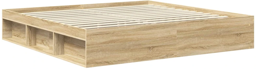 Lovos rėmas Sonoma 200 x 200 cm Kietos pušies mediena