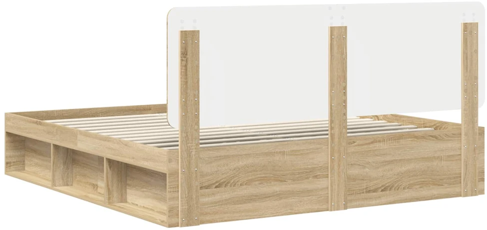 Lovos rėmas Sonoma 200 x 200 cm Kietos pušies mediena