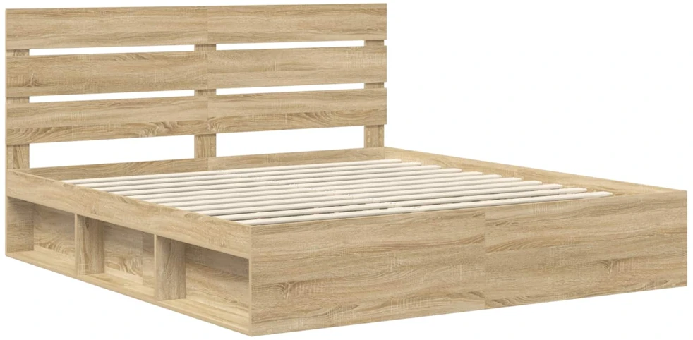 Lovos rėmas Sonoma 200 x 200 cm Kietos pušies mediena