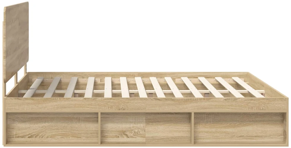 Lovos rėmas Sonoma 200 x 200 cm Kietos pušies mediena