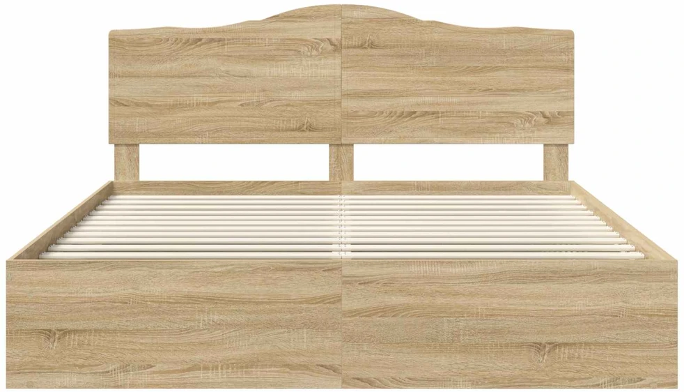 Lovos rėmas Sonoma 200 x 200 cm Kietos pušies mediena