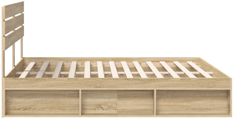 Lovos rėmas Sonoma 200 x 200 cm Kietos pušies mediena