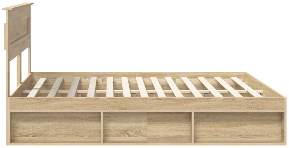 Lovos rėmas Sonoma 200 x 200 cm Kietos pušies mediena