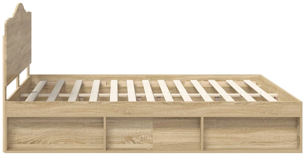 Lovos rėmas Sonoma 200 x 200 cm Kietos pušies mediena