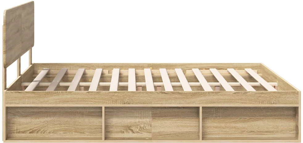 Lovos rėmas Sonoma 200 x 200 cm Kietos pušies mediena