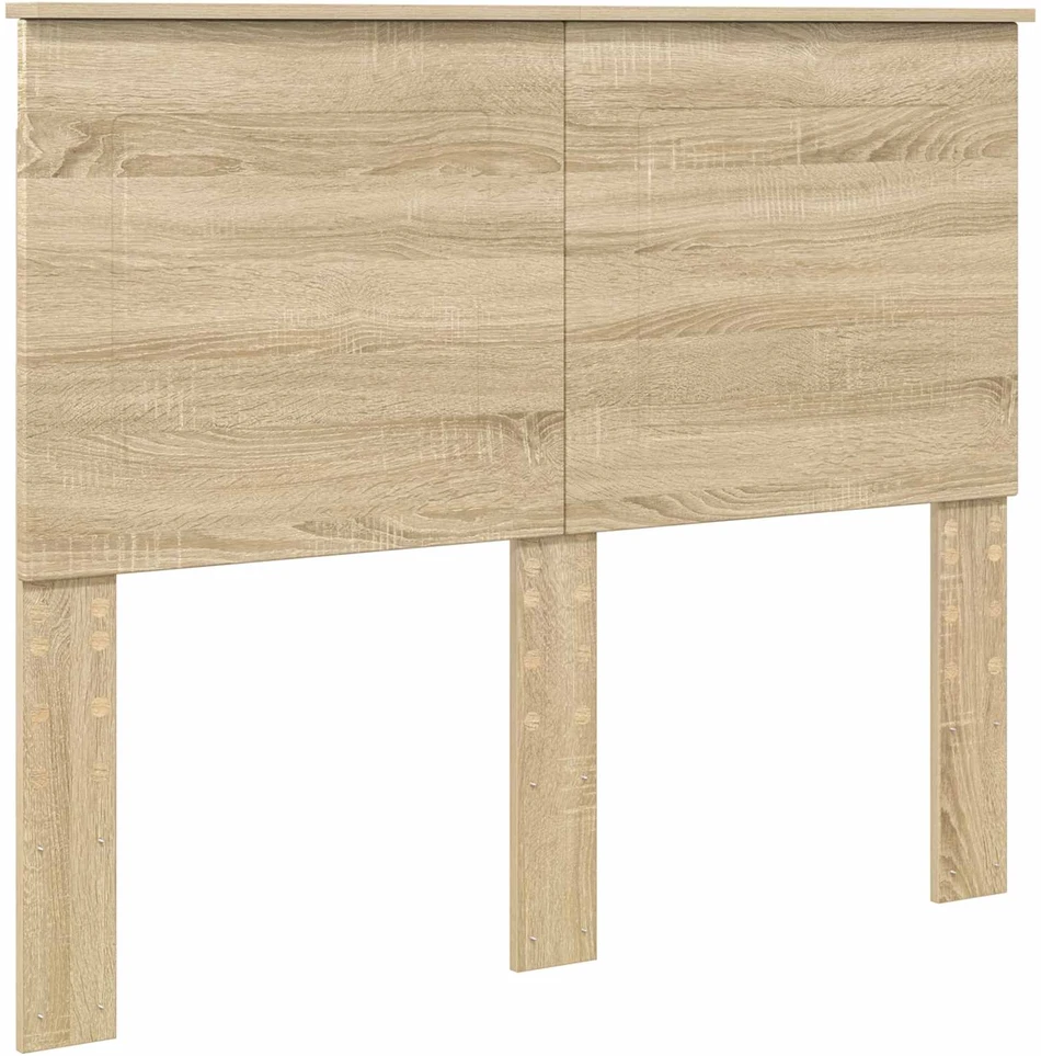 Lova Lovos rėmas Sonoma ąžuolas 135 x 190 cm Apdirbta mediena