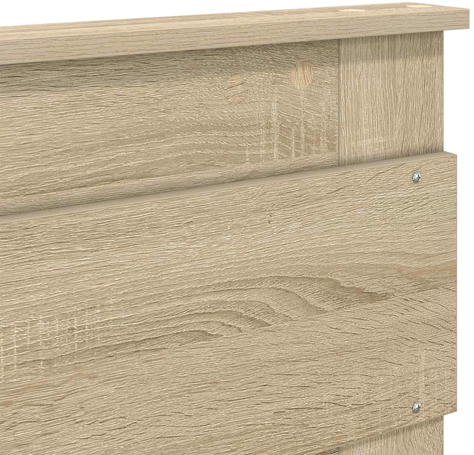 Lovos rėmas Sonoma ąžuolas 150 x 200 cm Kietos pušies mediena