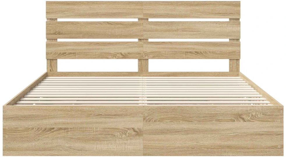 Lovos rėmas Sonoma ąžuolas 200 x 200 cm Inžinerinė mediena