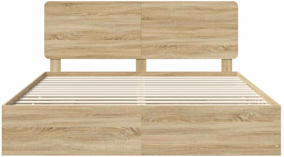 Lovos rėmas Sonoma ąžuolas 200 x 200 cm Inžinerinė mediena