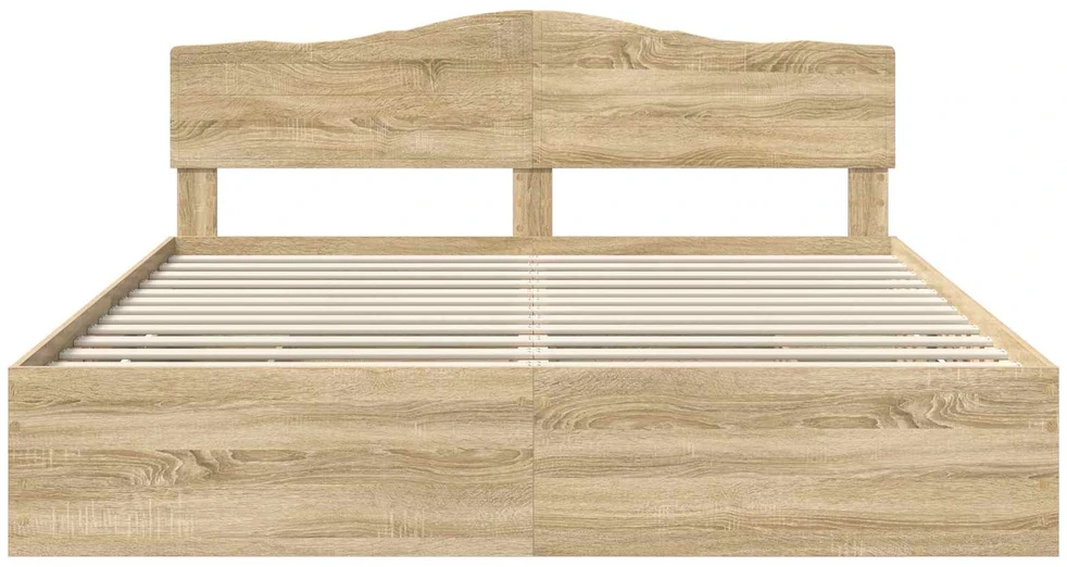 Lovos rėmas Sonoma ąžuolas 200 x 200 cm Inžinerinė mediena