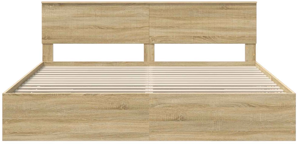 Lovos rėmas Sonoma ąžuolas 200 x 200 cm Inžinerinė mediena