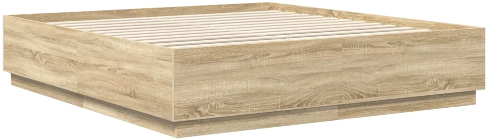 Lovos rėmas Sonoma ąžuolas 200 x 200 cm Apdirbta mediena