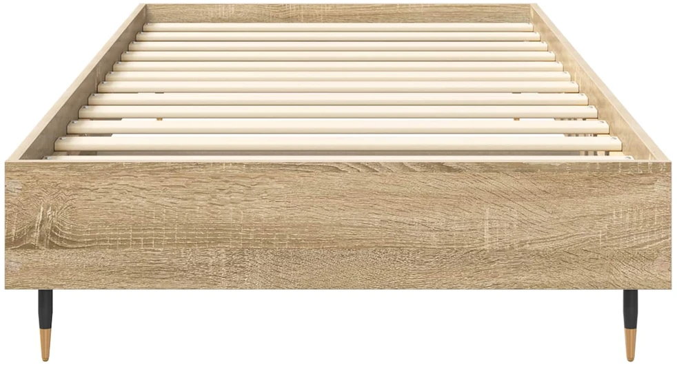 Lova Lovos rėmas Sonoma ąžuolas 80 x 200 cm Apdirbta mediena