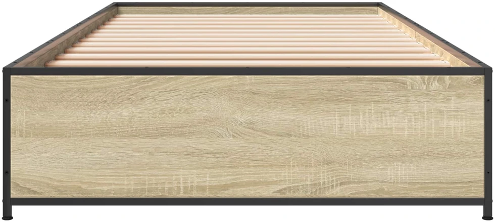 Lova Lovos rėmas Sonoma ąžuolas 80 x 200 cm Apdirbta mediena