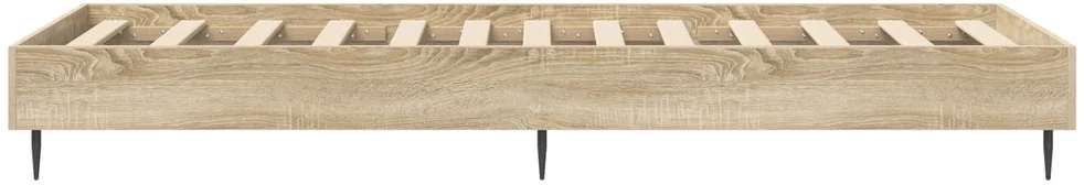 Lova Lovos rėmas Sonoma ąžuolas 80 x 200 cm Apdirbta mediena