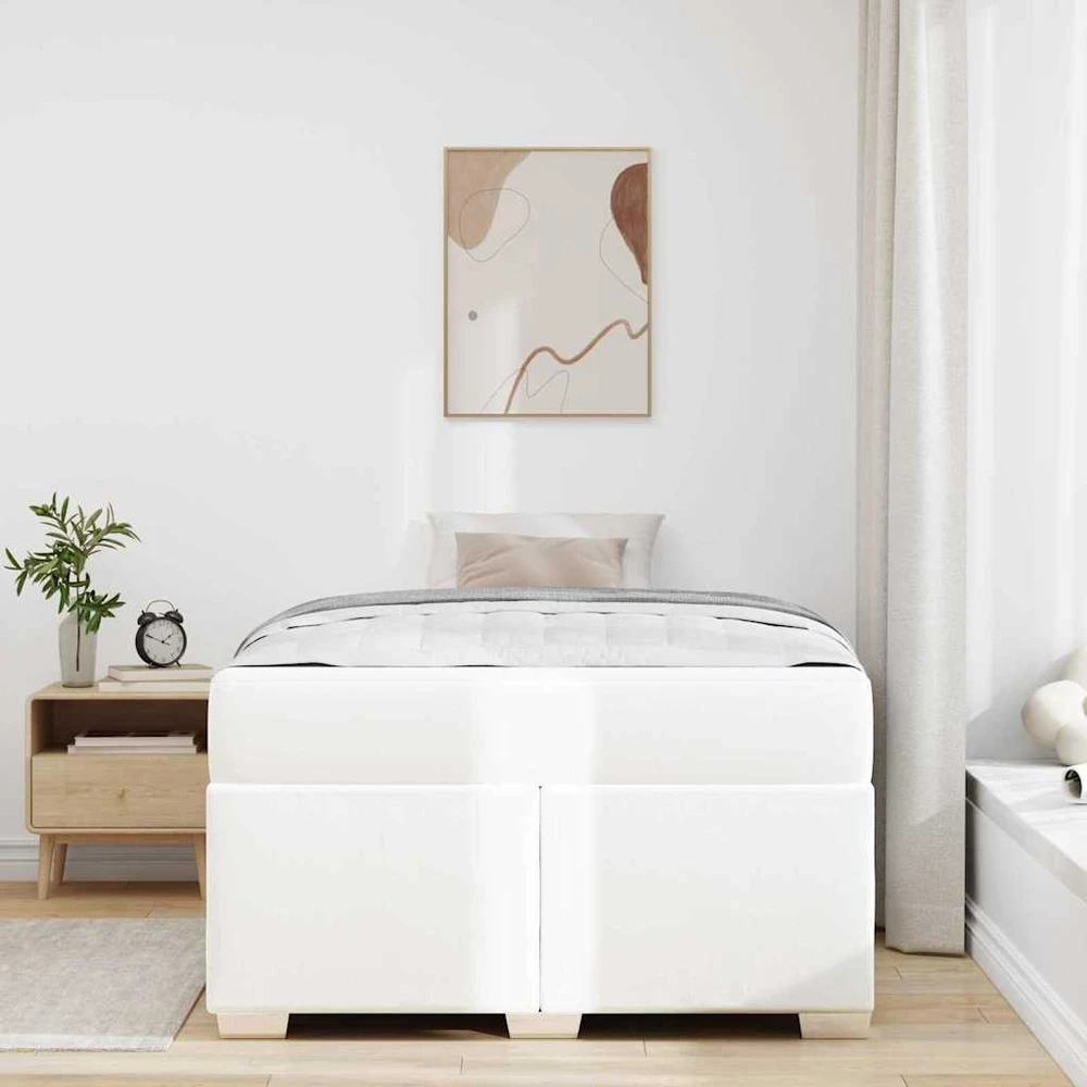 Lova Lovos rėmas Balta 120 x 200 cm audinys