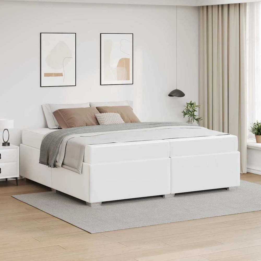 Lovos rėmas Balta 200 x 200 cm audinys