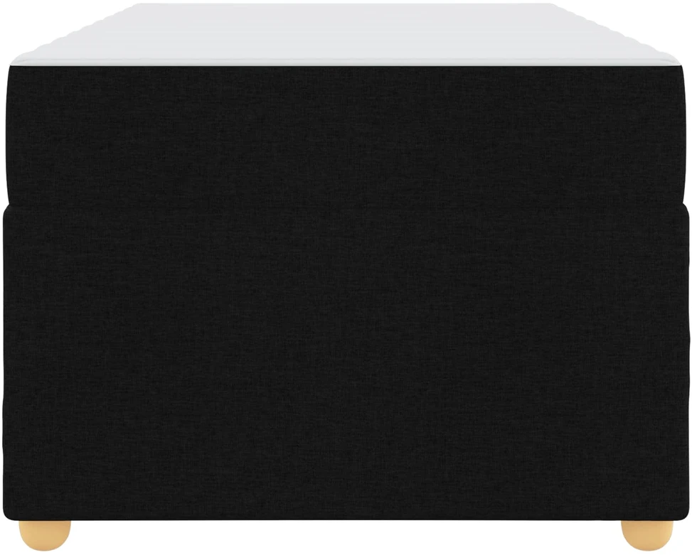 Lova Lovos rėmas su čiužiniu Juoda 100 x 200 cm audinys