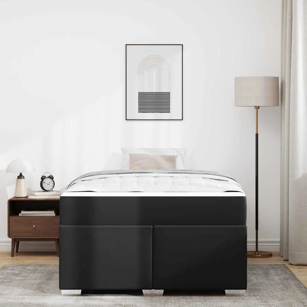Lova Lovos rėmas Juoda 120 x 190 cm audinys