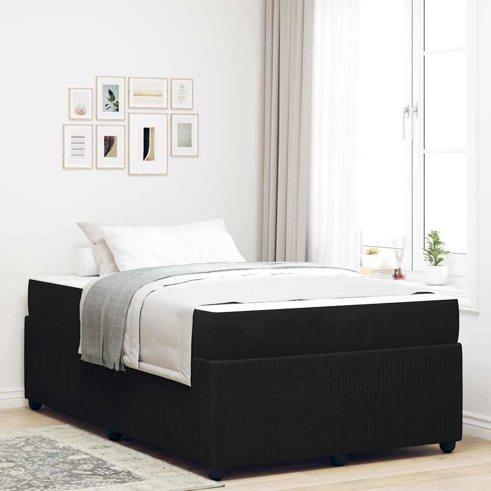 Lova Lovos rėmas Juoda 120 x 190 cm audinys