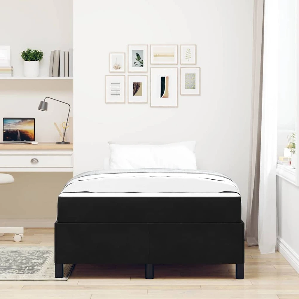 Lova Lovos rėmas Juoda 120 x 190 cm audinys