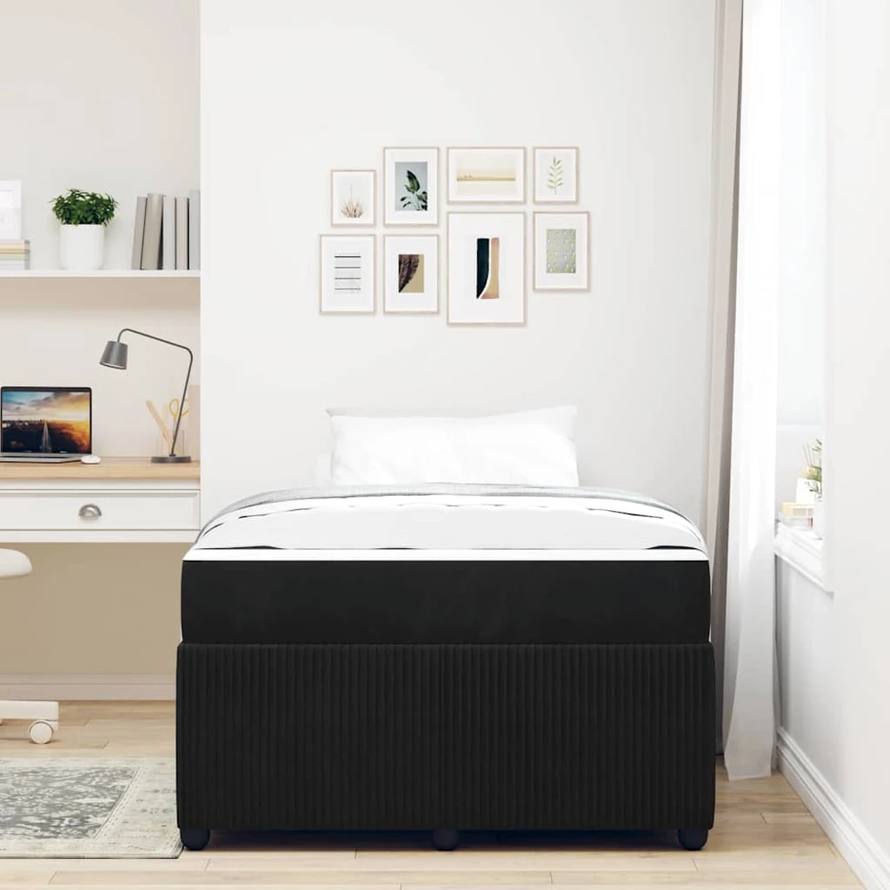Lova Lovos rėmas Juoda 120 x 190 cm audinys